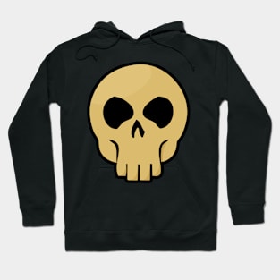 Skull - Yellow Hoodie